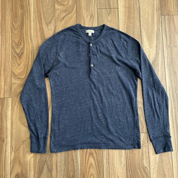 J. Crew Knit Goods Henley Long Sleeve Shirt - Picture 6 of 6